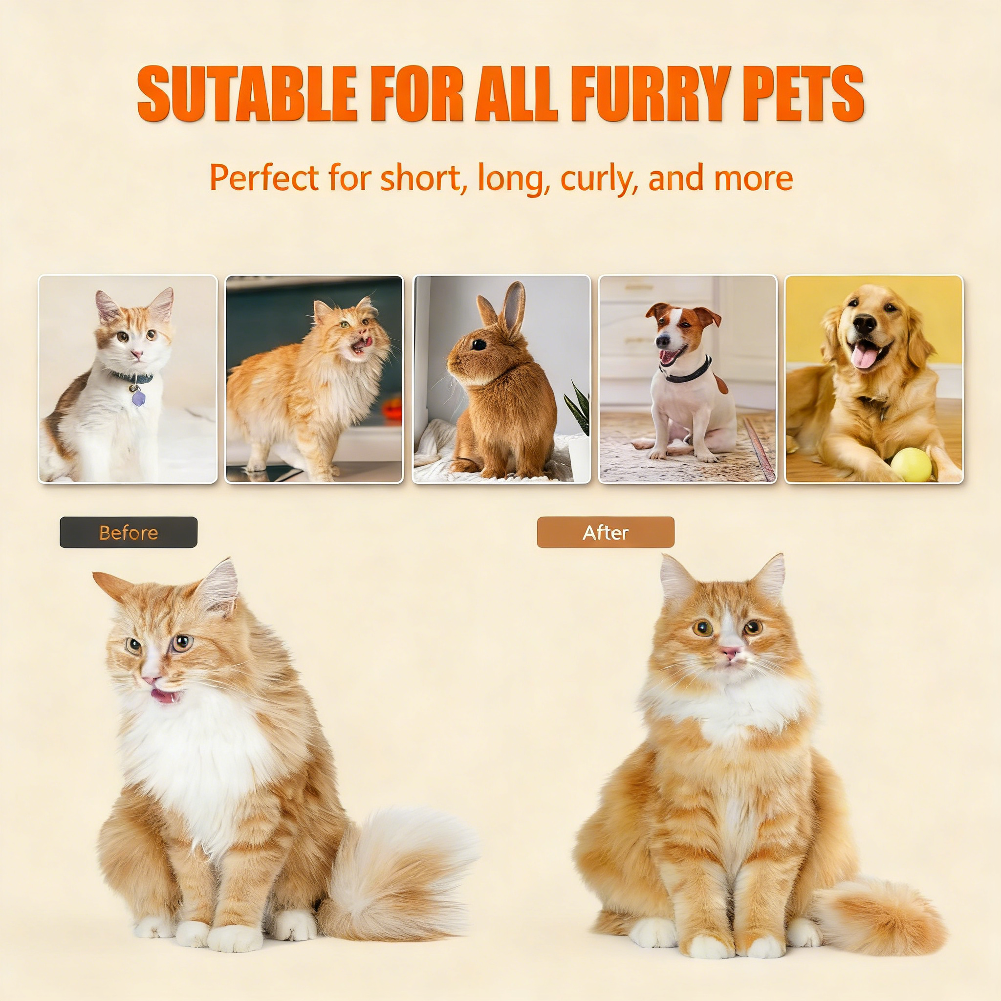 Cloud Care Cat Brush for Indoor Cat Steam Brush