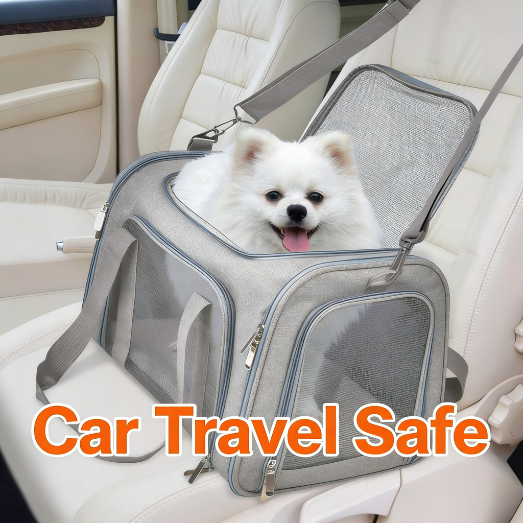 Cat Carriers Dog Carrier Pet Carrier For Small / Medium Cats Dogs Puppies (Up To 15lbs)